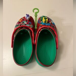 Disney Holiday crocs